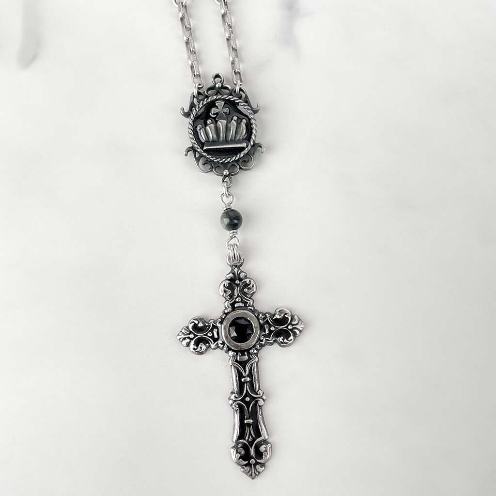 Rocker Jewelry - Rosary necklace for women