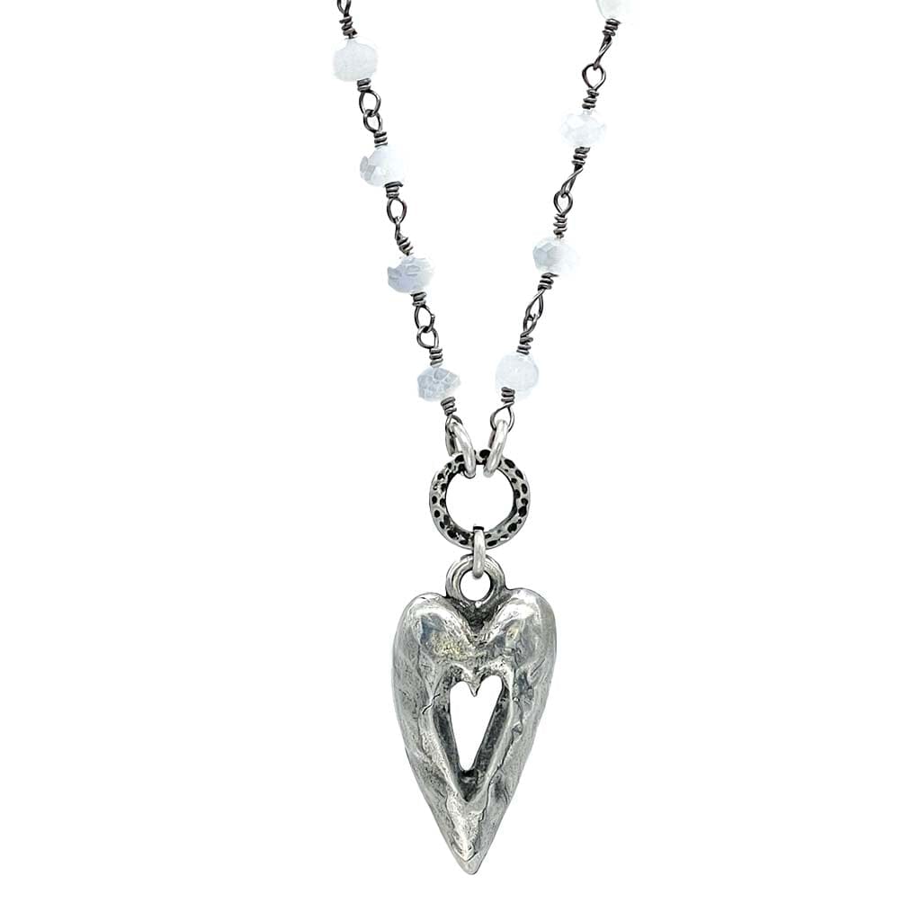 Heart pendant necklace for women