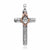 sacred heart cross pendant for men or women